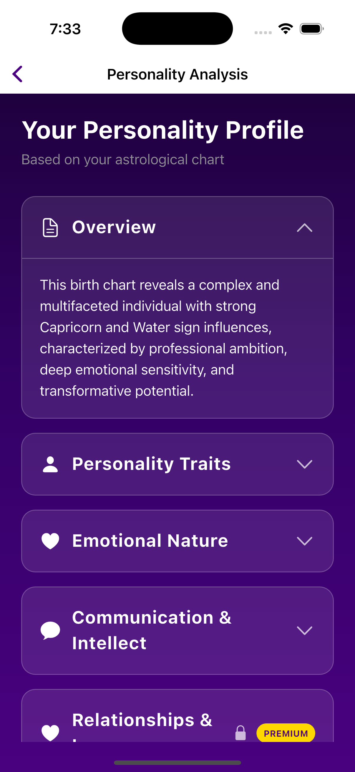 Avra AI Chat Screen